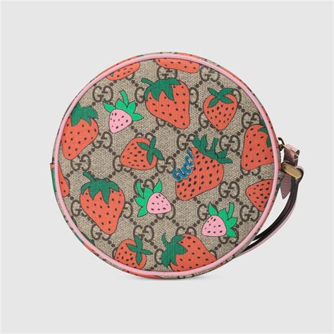 gucci strawberry wrist wallet|where to buy Gucci wallet.